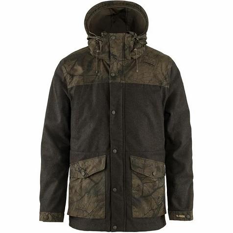 Fjallraven Värmland Hunting Jacket Dark Olive Singapore For Men (SG-578354)